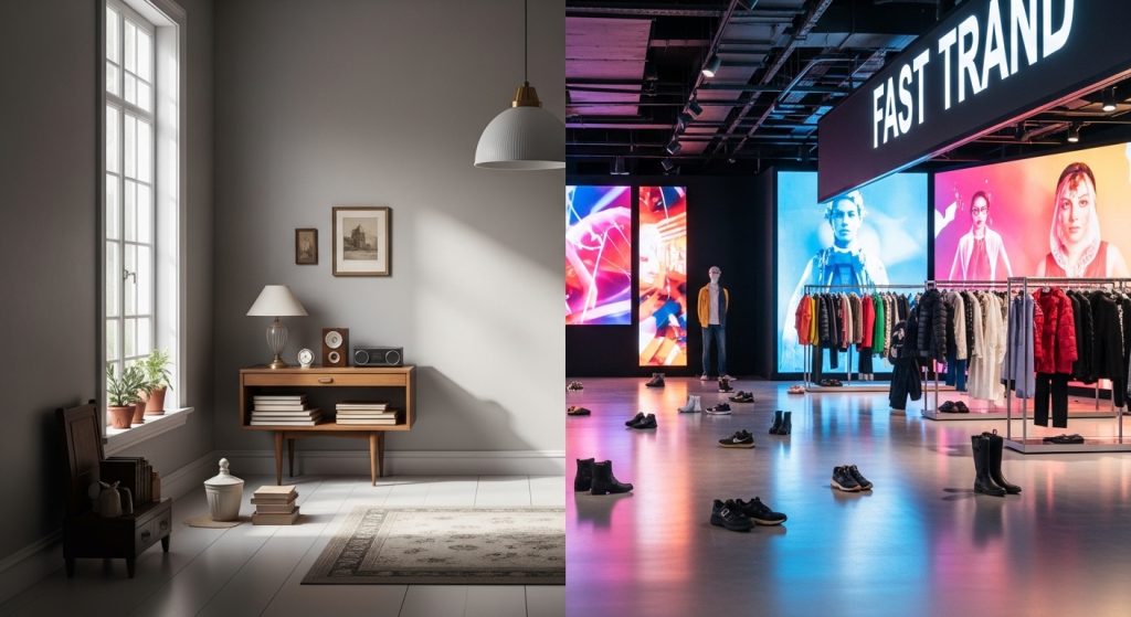 Internet Aesthetics vs Online Trends