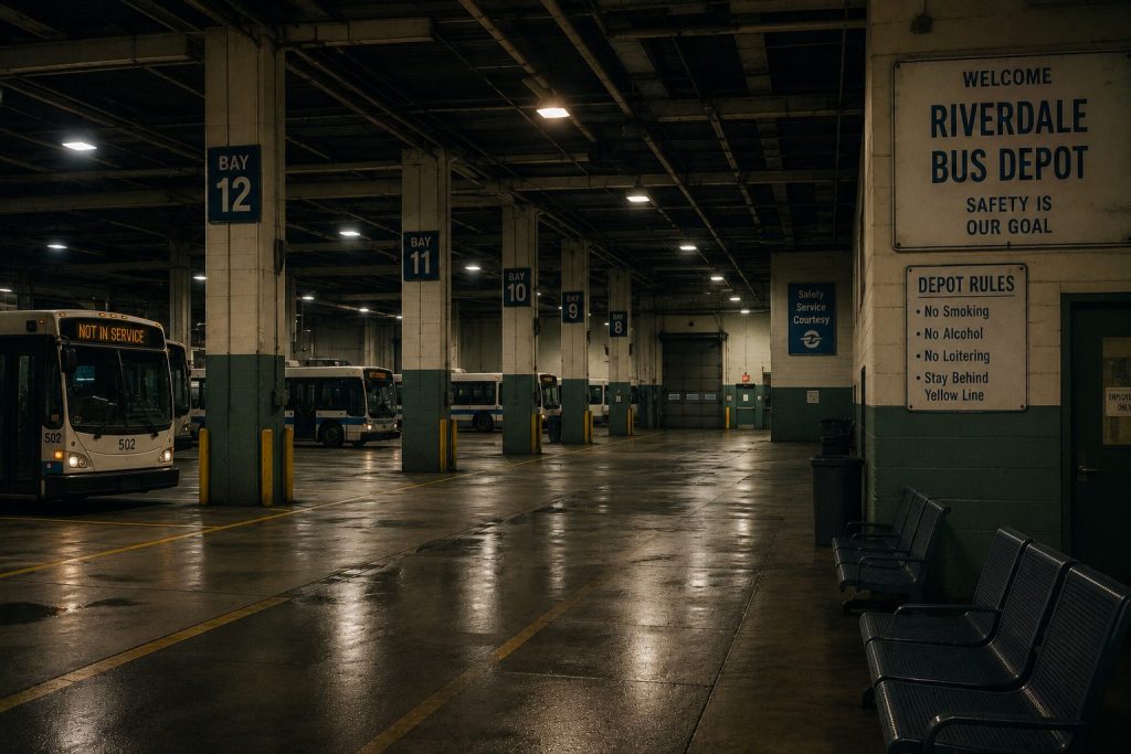 Bus Depots　Liminal Space