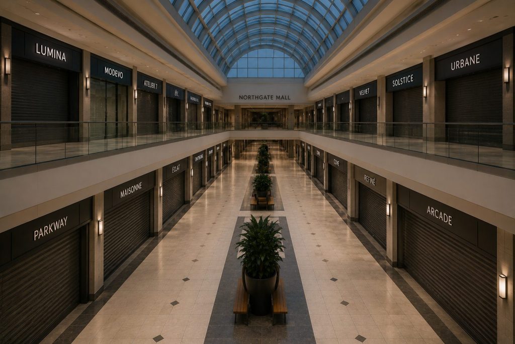 Shopping Malls　Liminal Space