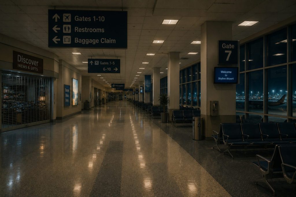 Airport Terminals　Liminal Space